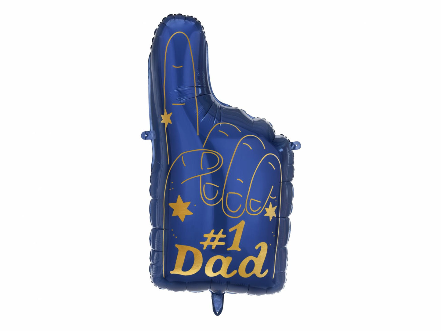 #1 Dad- Foil Balloon