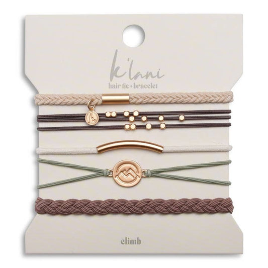 Climb - Hair Tie Bracelet Set