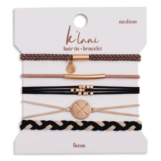 Focus - Hair Tie Bracelet Set