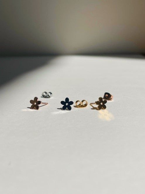 Funky Flowers Earring Studs