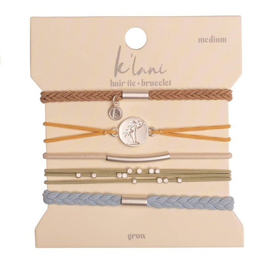 Grow - Hair Tie Bracelet Set