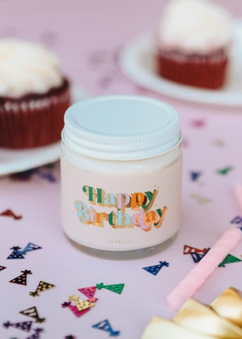 Happy Birthday Candle - 4oz