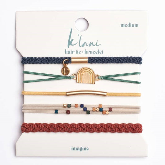 Imagine - Hair Tie Bracelet Set