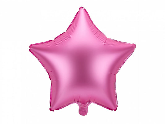 Pink Star - Foil Balloon