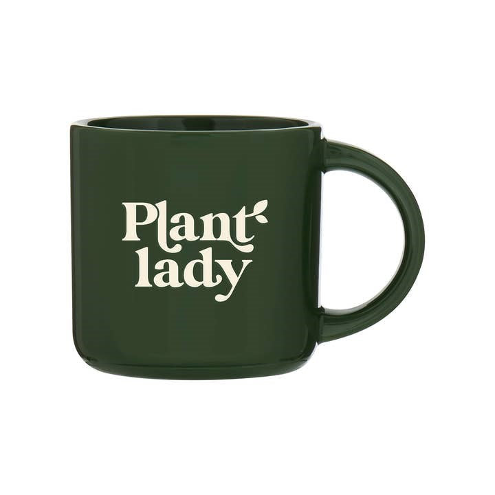 Plant Lady Ceramic Coffee Mug