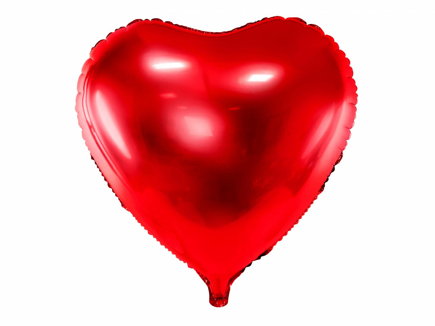 Metallic Red Heart - Foil Balloon