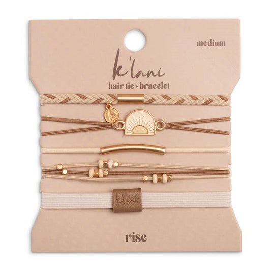 Rise - Hair Tie Bracelet Set