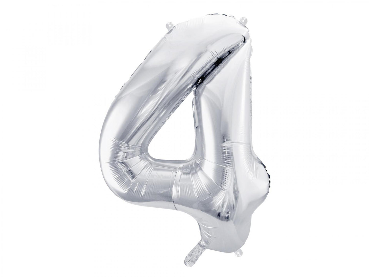 Giant Foil Balloon Number  - Silver
