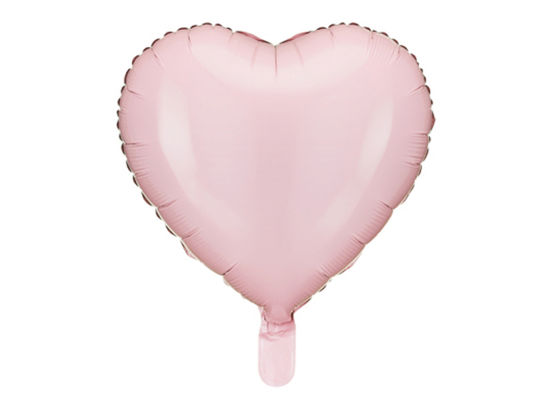 Light Pink Heart - Foil Balloon