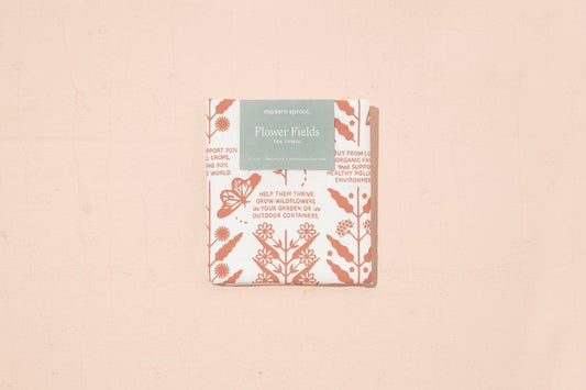 Flower Fields Tea Towel