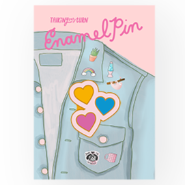 Hearts Enamel Pins