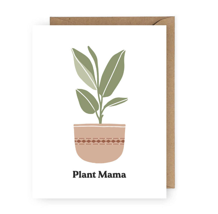 Plant Mama Greeting Card