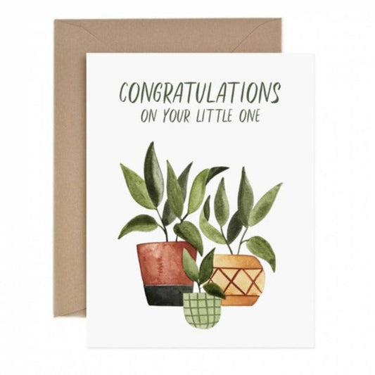 Little One Congratulations Greeting Card